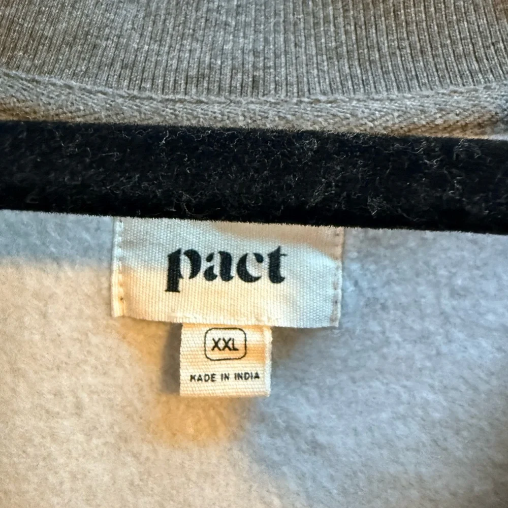 EcoFriendly Pact V Neck Sweatshirt - Picture 6 of 8